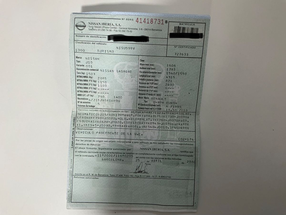 Nissan Qashqai d'occasion