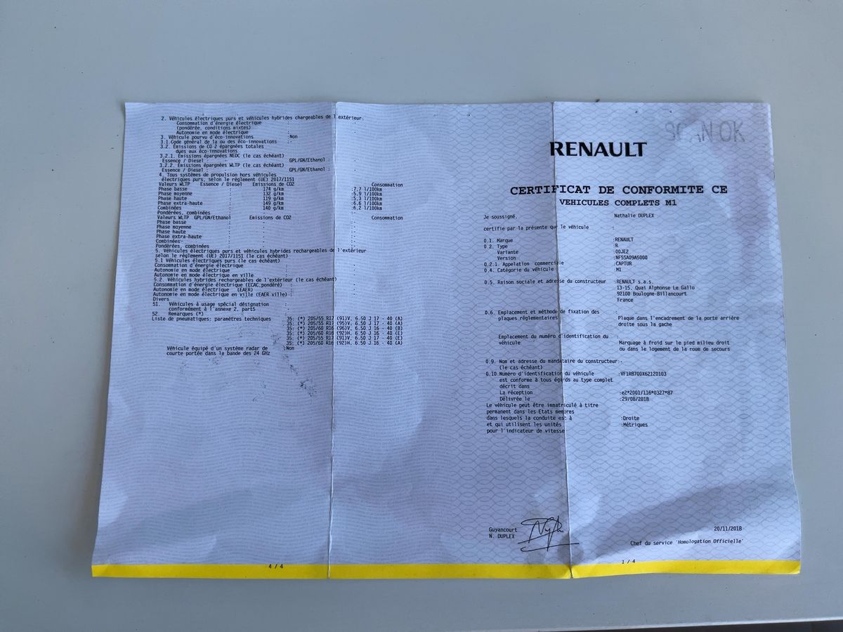 Renault Captur d'occasion