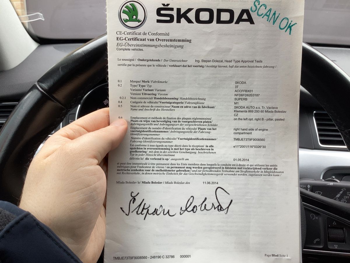 Skoda Superb d'occasion