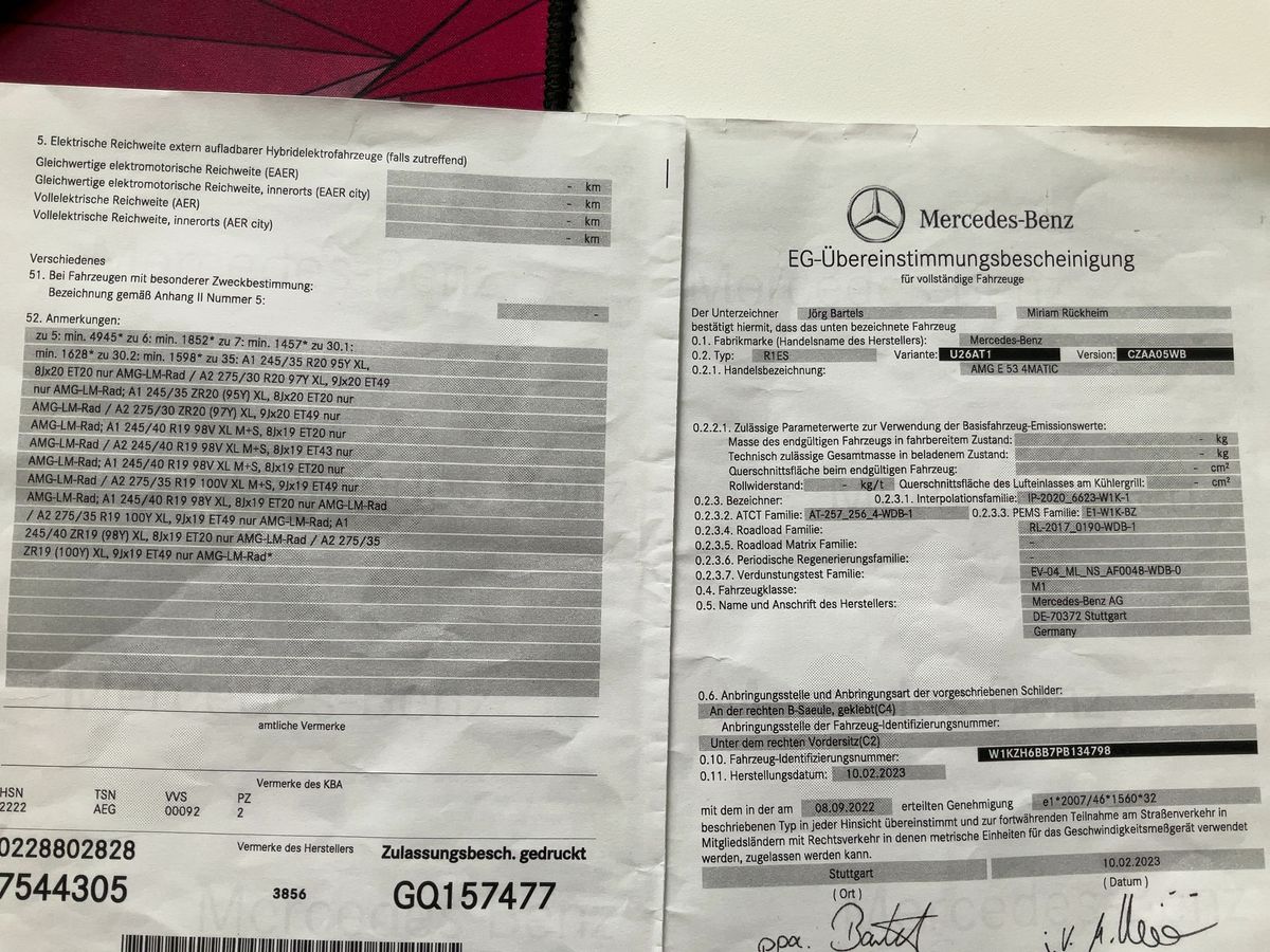 Mercedes-Benz E-Klasse d'occasion