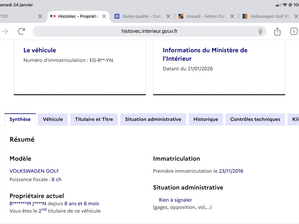 Volkswagen Golf d'occasion