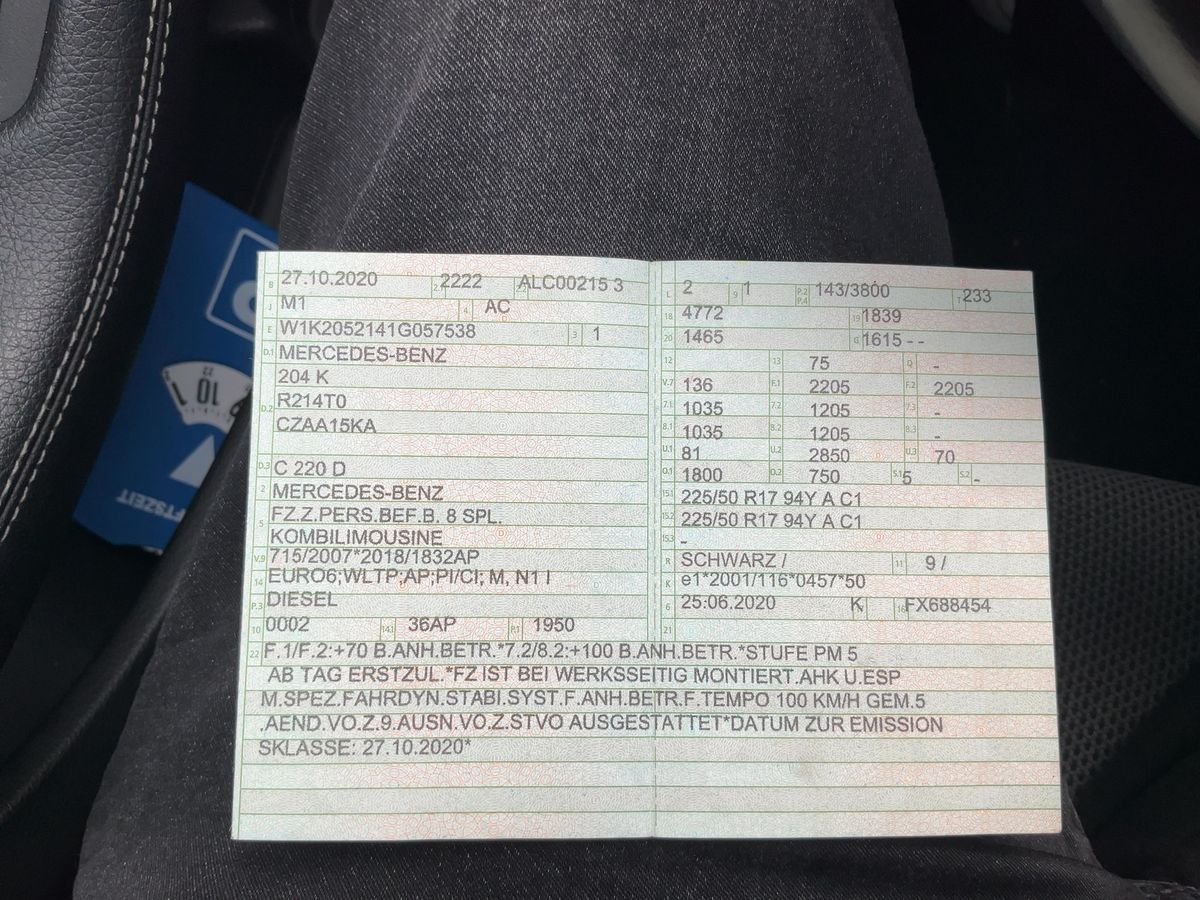 Mercedes-Benz C-Klasse d'occasion