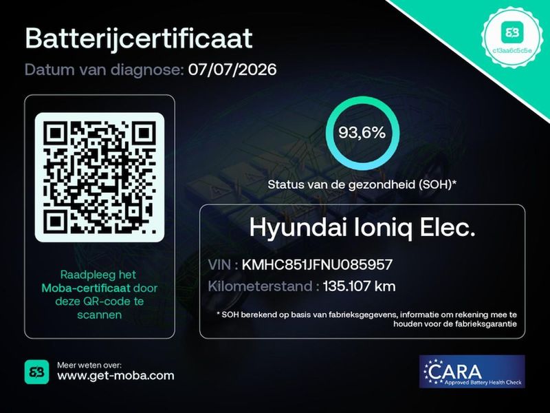 Hyundai IONIQ electric drive 100 kW Advantage — zdjęcie 9
