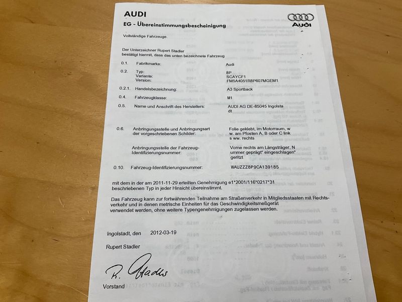 Audi A3 Sportback 1.6 TDI Ambition — zdjęcie 16