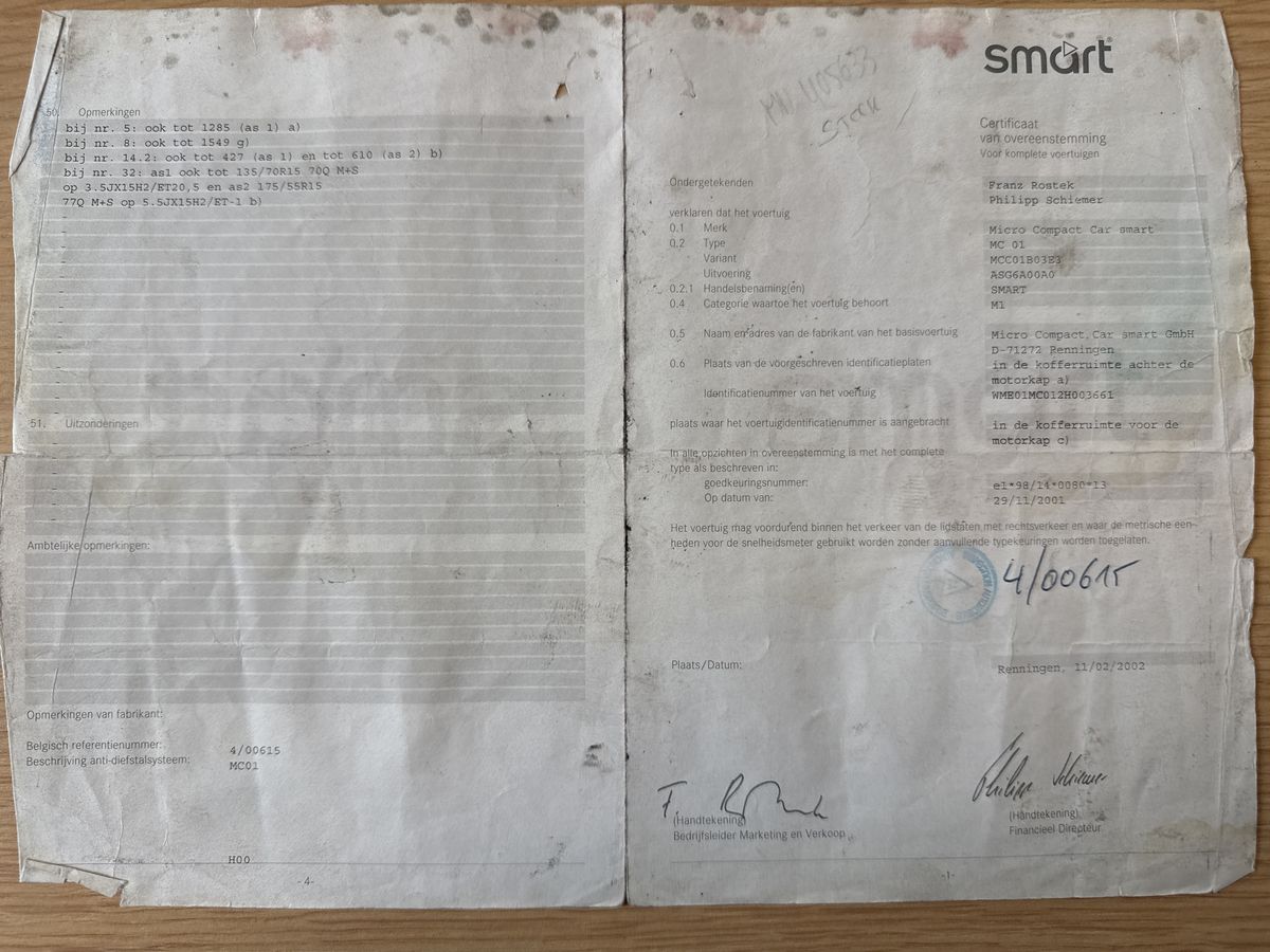 Smart fortwo d'occasion