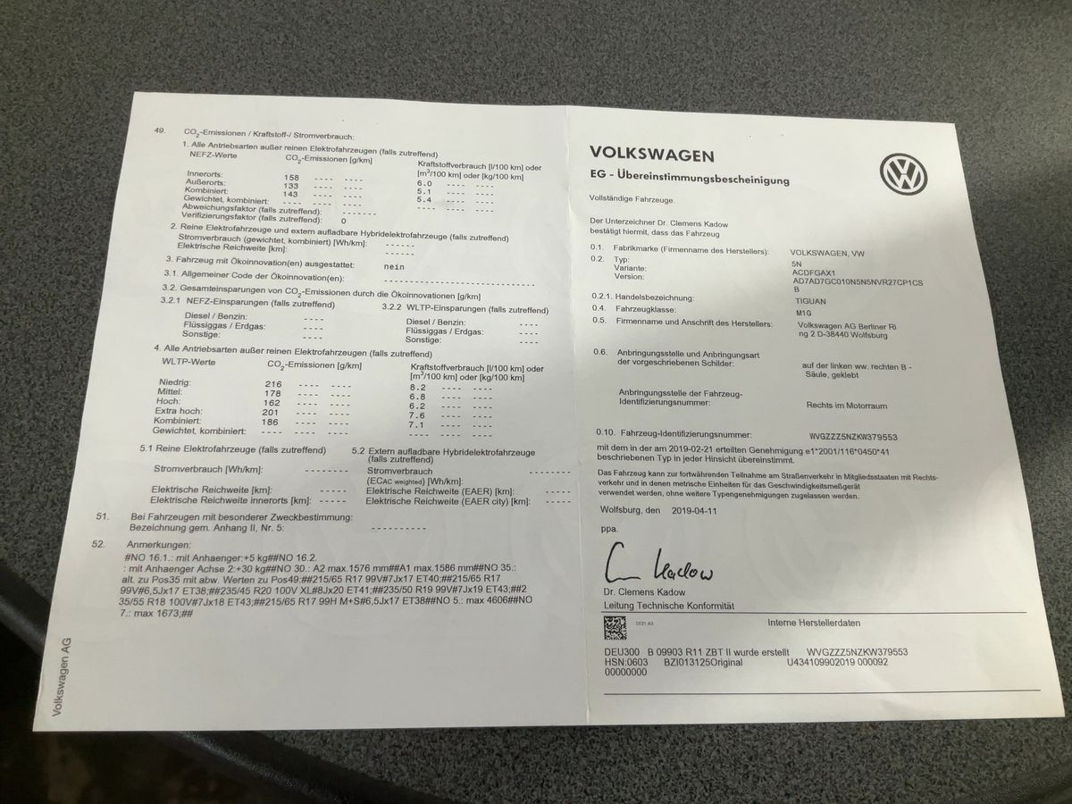 Volkswagen Tiguan d'occasion