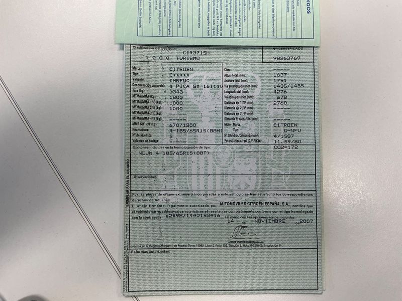 Citroen Xsara Picasso 1.6 LX Plus — zdjęcie 6