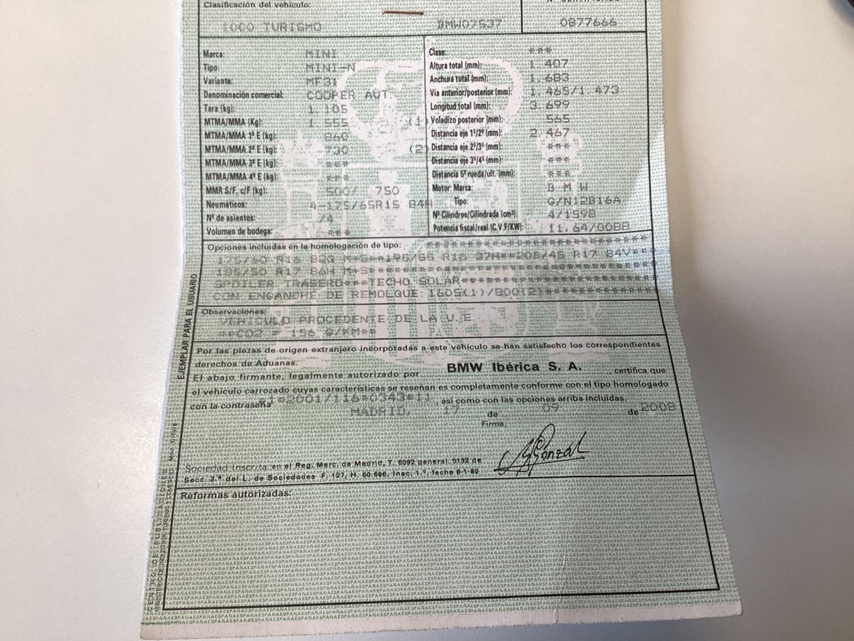 MINI Cooper d'occasion