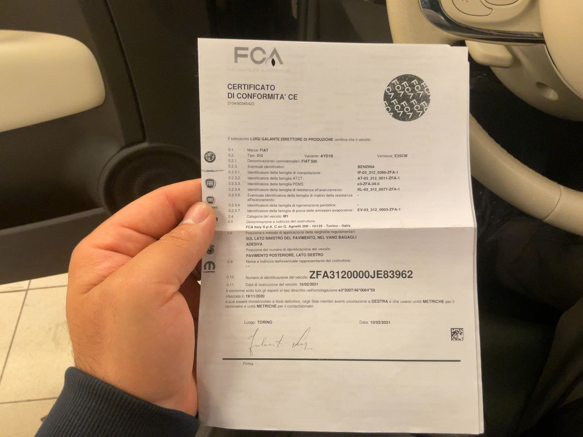 Fiat 500 d'occasion