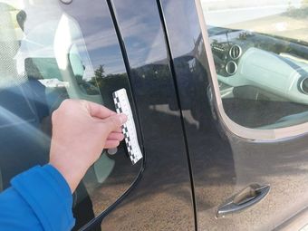 Rear door