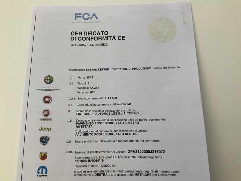 Fiat 500C 0.9 S — zdjęcie 16
