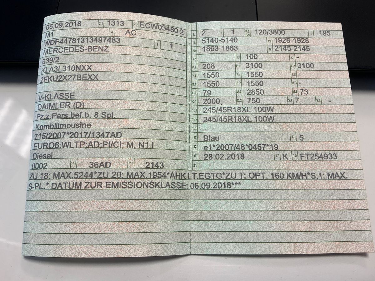 Mercedes-Benz V-Klasse d'occasion