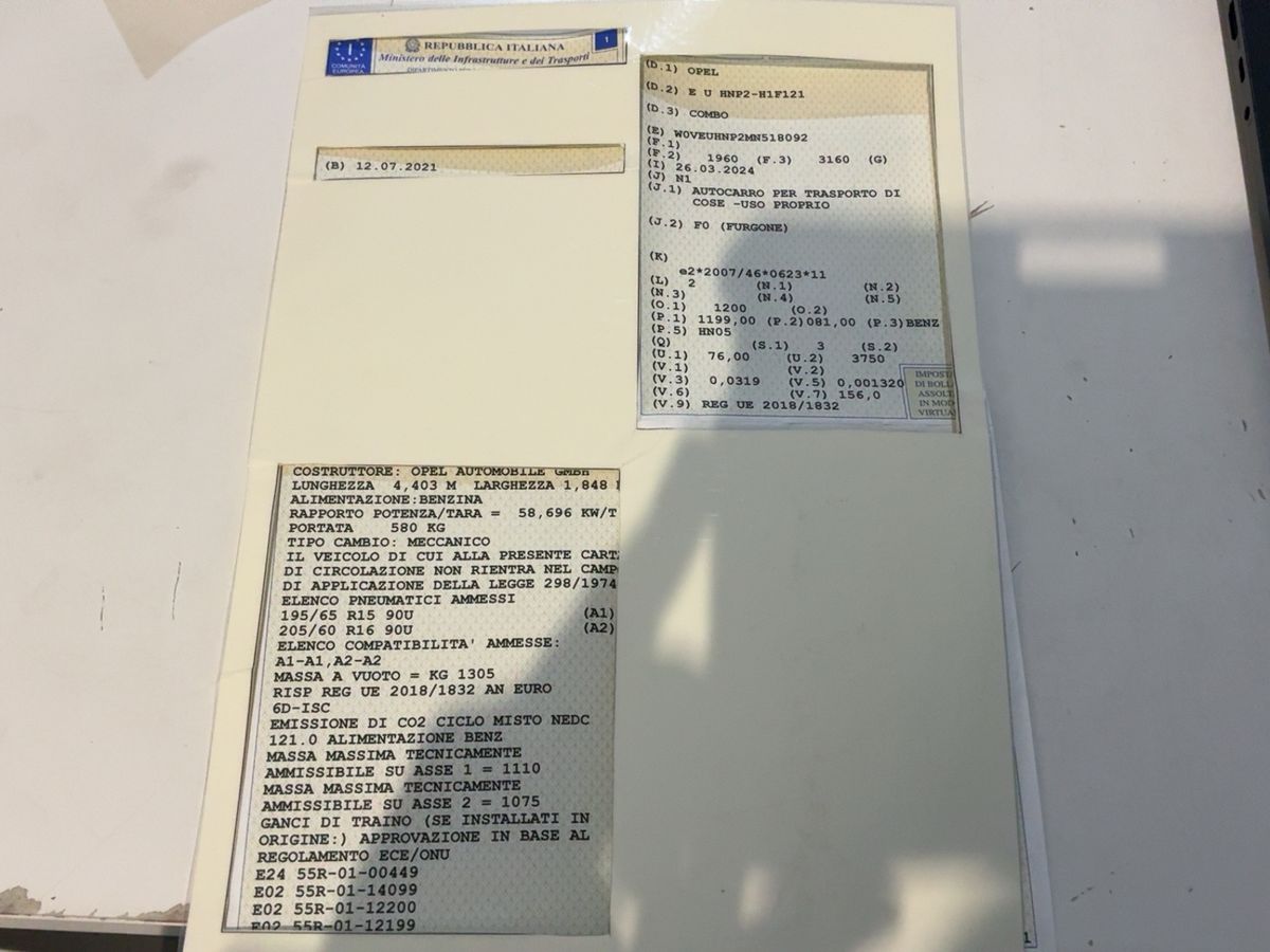 Opel Combo d'occasion