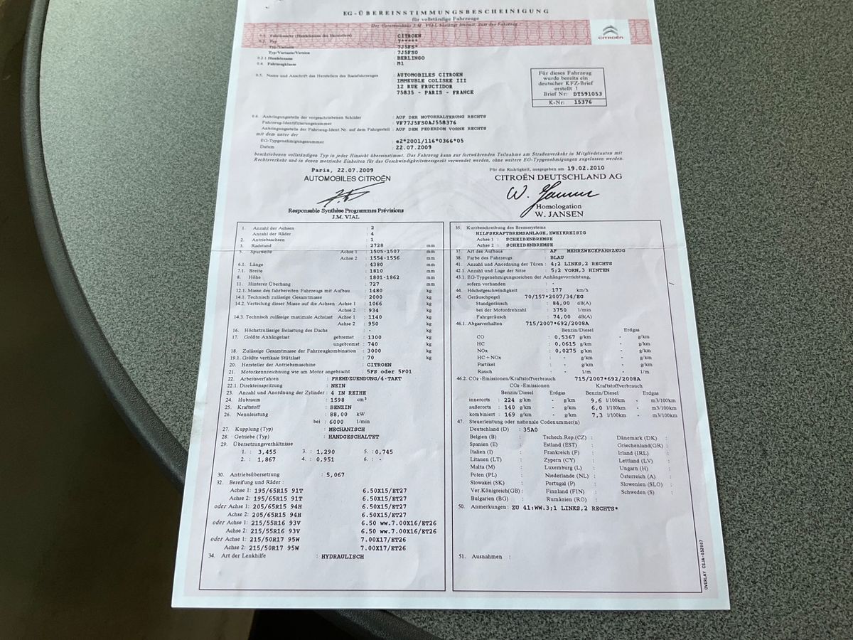 Citroen Berlingo d'occasion