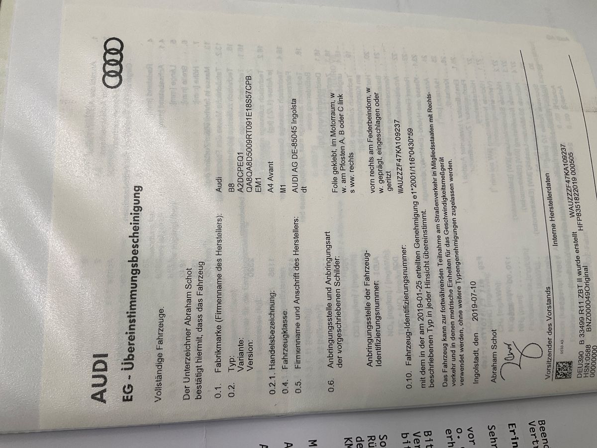 Audi A4 d'occasion