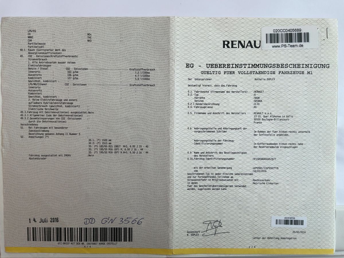 Renault Clio d'occasion