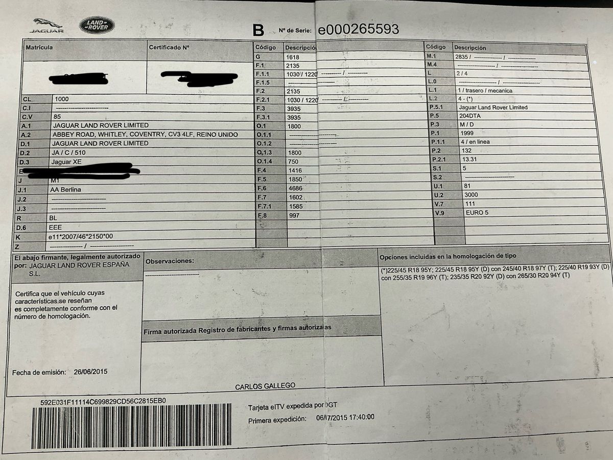 Jaguar XE d'occasion