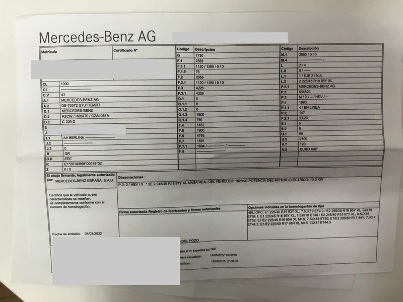 Mercedes-Benz C-Klasse C 220 d Mild-Hybrid AMG Line — zdjęcie 17