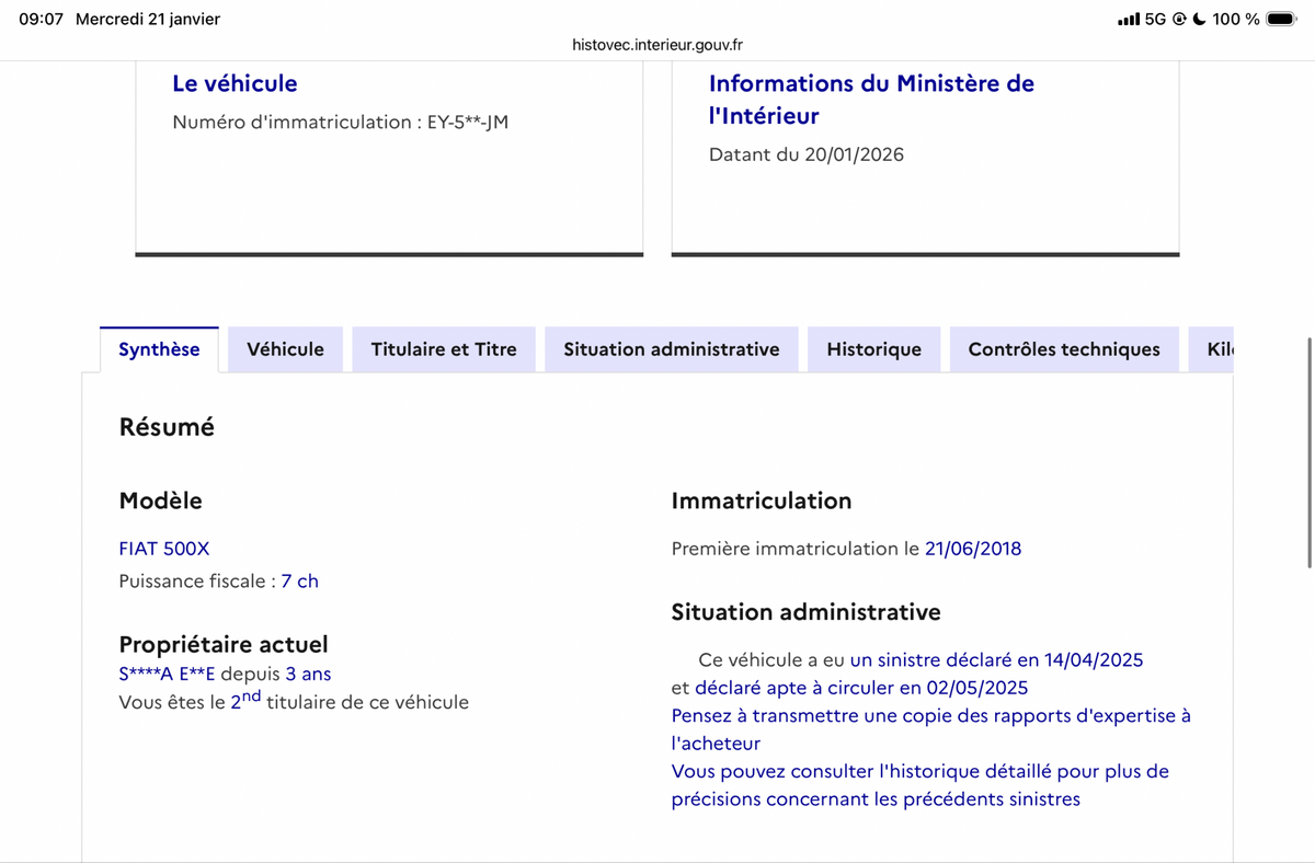 Fiat 500X d'occasion