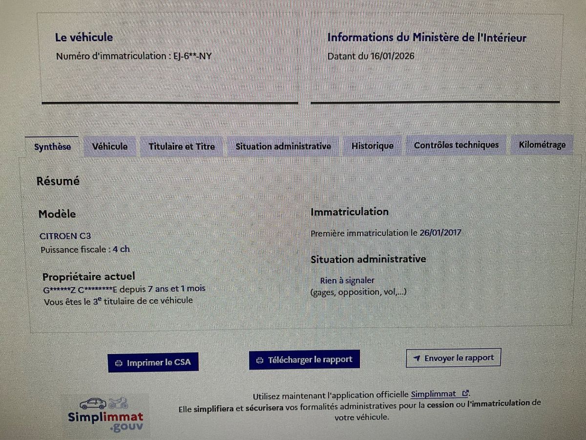 Citroen C3 d'occasion