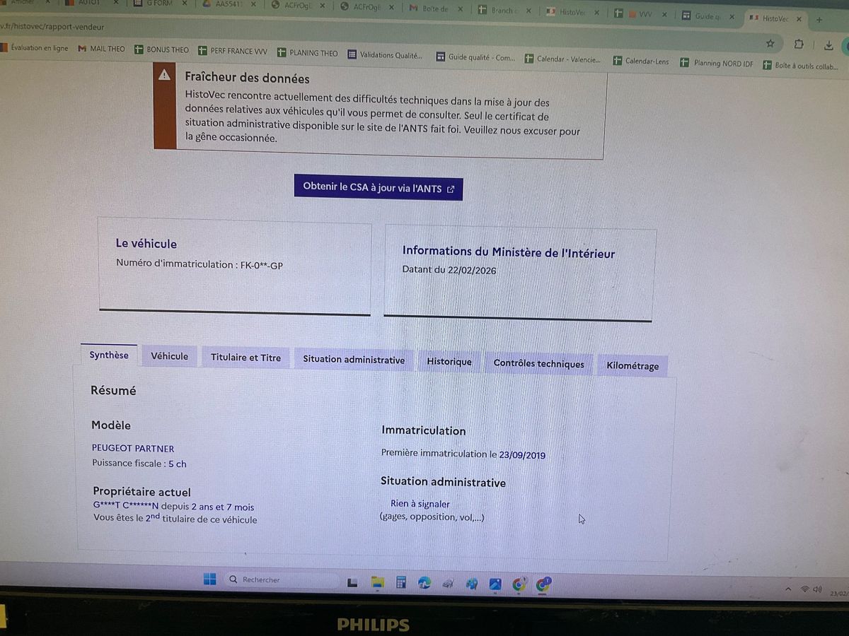 Peugeot Partner d'occasion