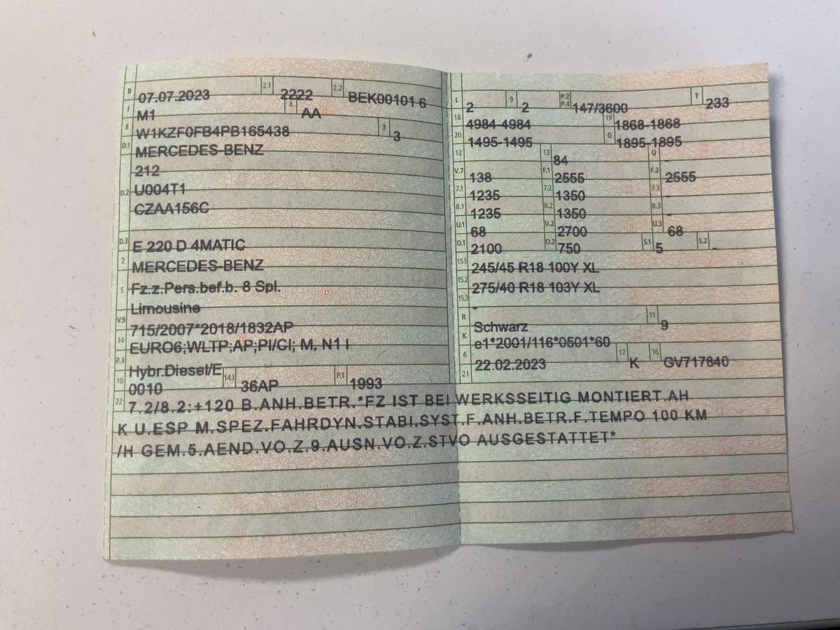 Mercedes-Benz E-Klasse d'occasion