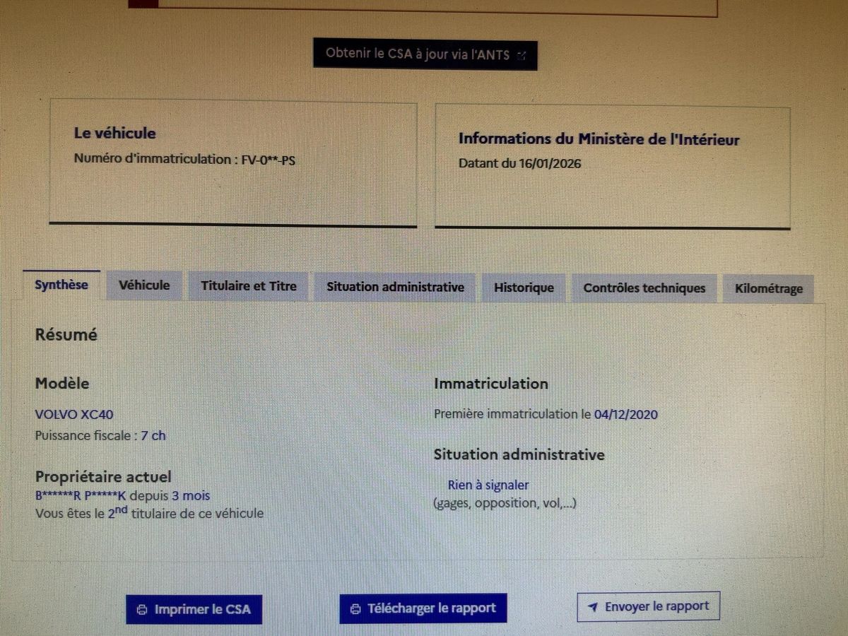 Volvo XC40 d'occasion