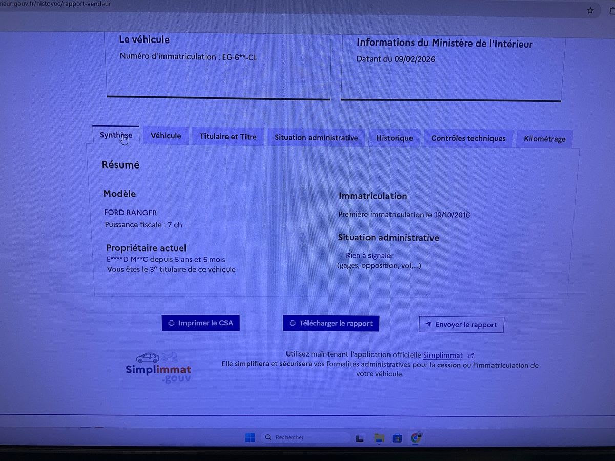 Ford Ranger d'occasion