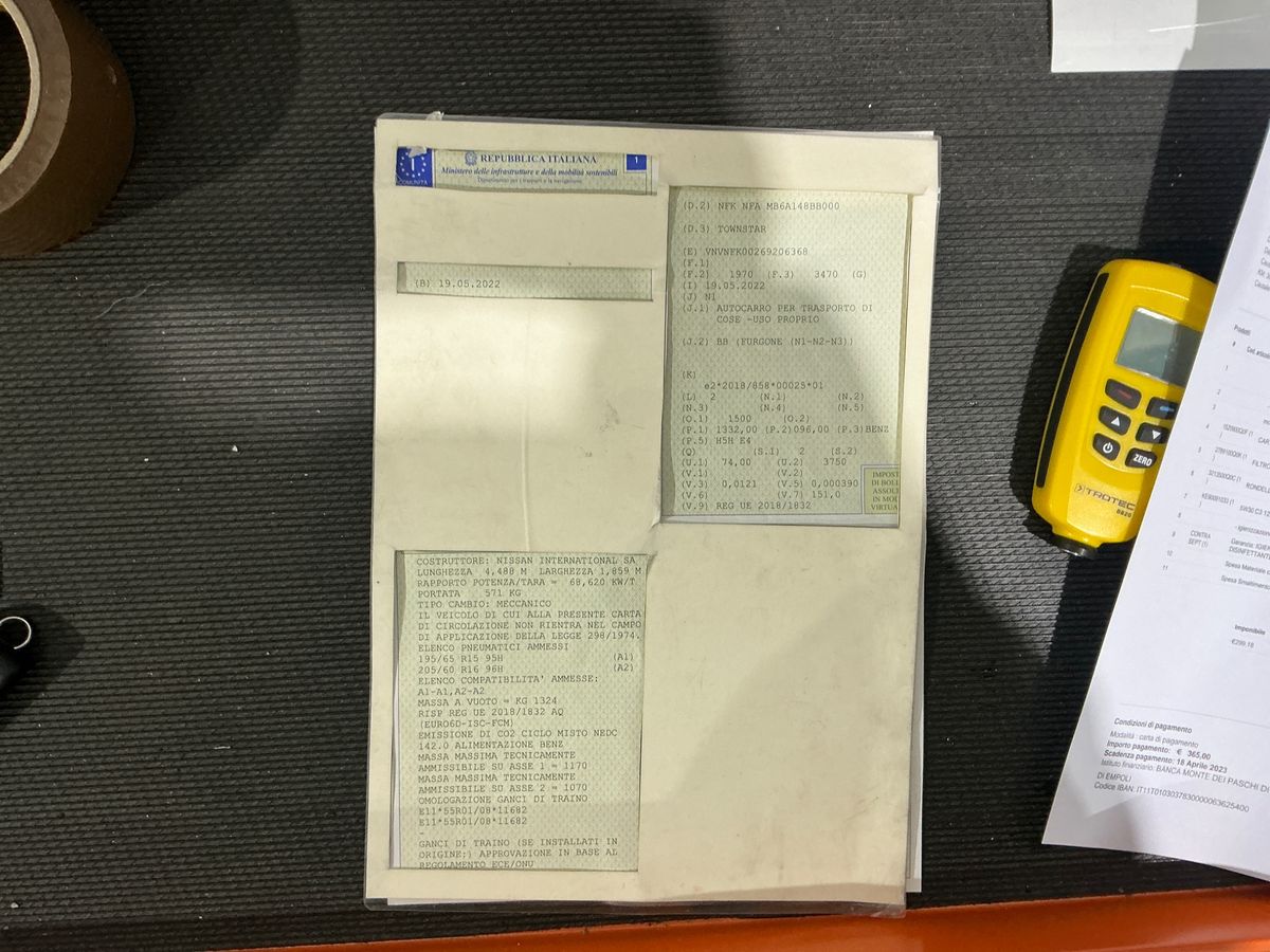 Nissan Townstar d'occasion