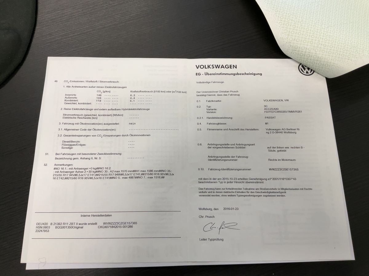 Volkswagen Passat d'occasion