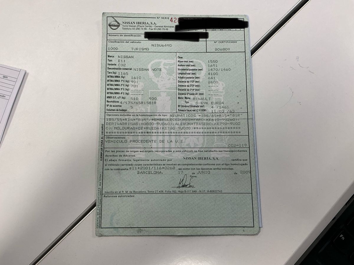 Nissan Note 1.5 dCi Acenta