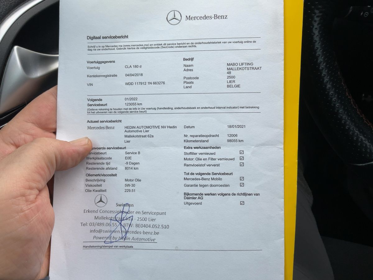 Mercedes-Benz CLA-Klasse d'occasion