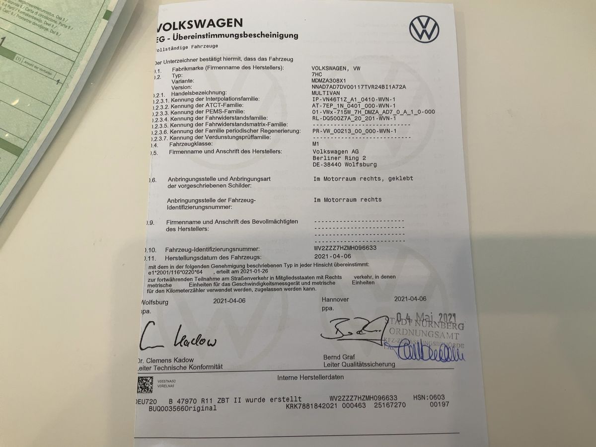 Volkswagen T6 d'occasion