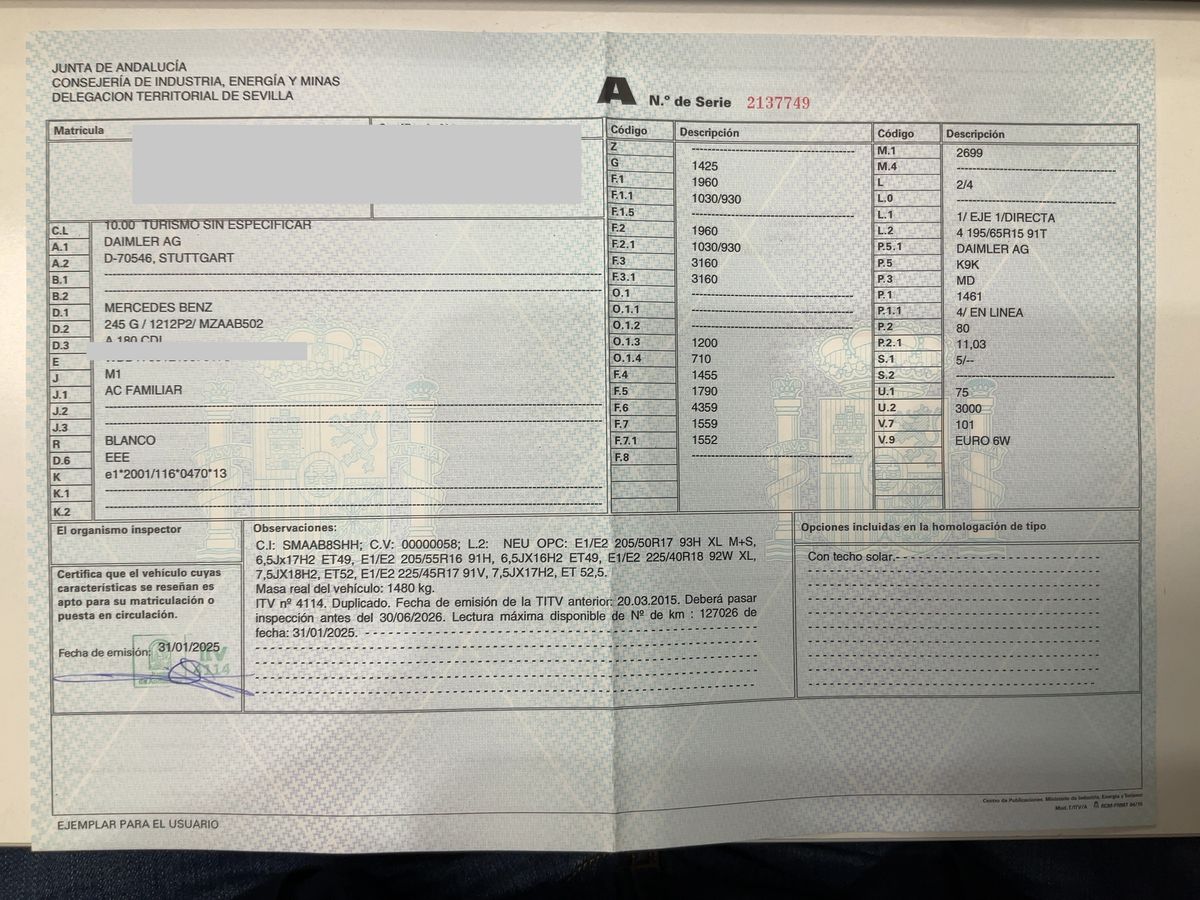 Mercedes-Benz A-Klasse d'occasion