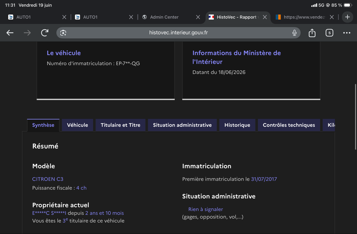 Citroen C3 d'occasion