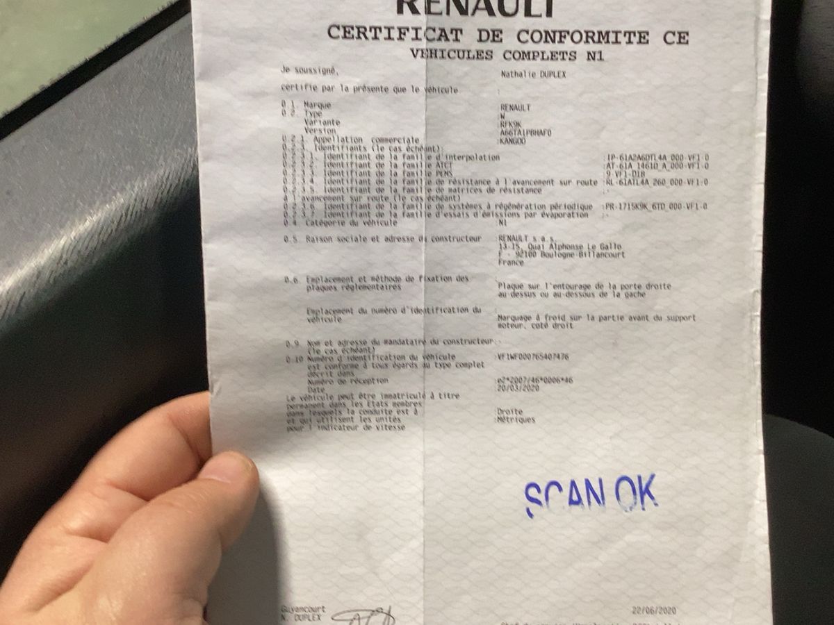 Renault Kangoo d'occasion