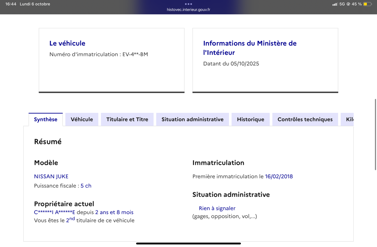 Nissan Juke d'occasion