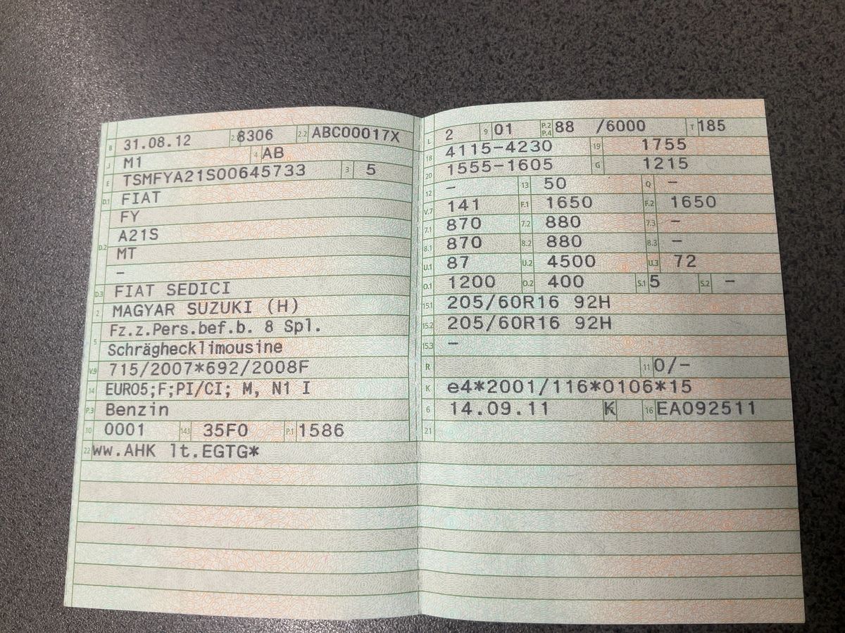 Fiat Sedici d'occasion