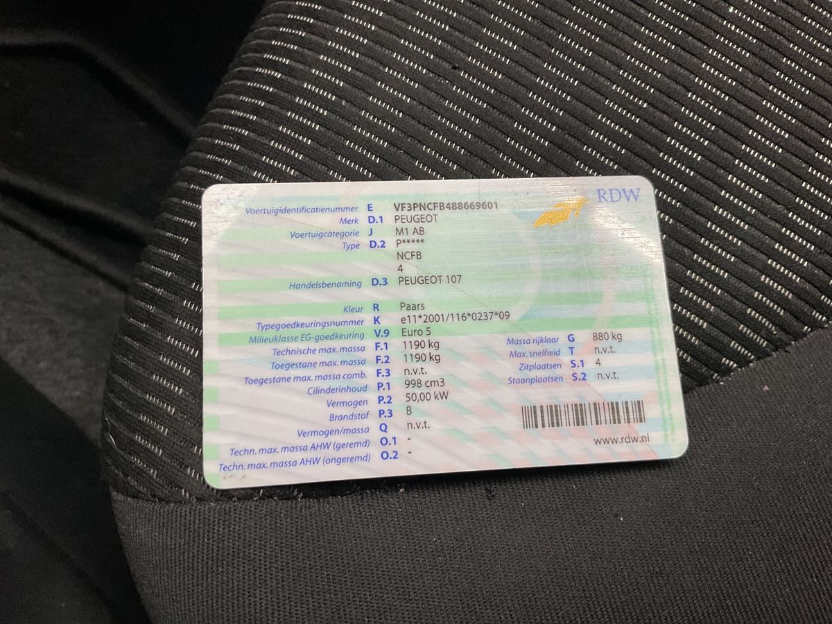 Peugeot 107 d'occasion