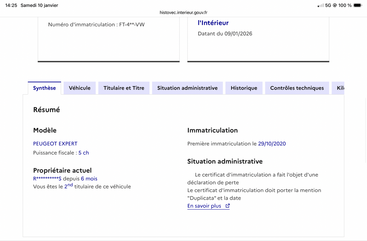 Peugeot Expert d'occasion