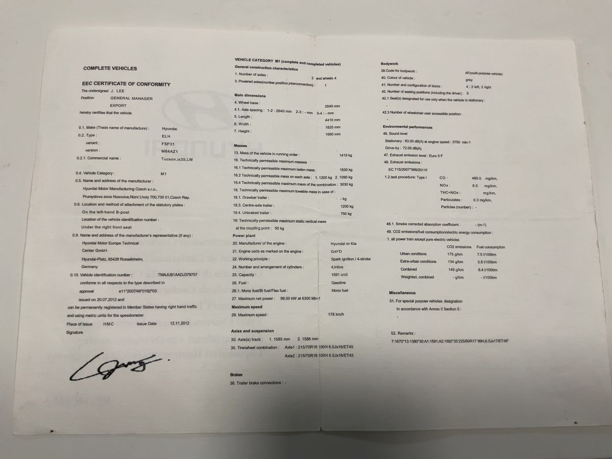 Hyundai ix35 d'occasion