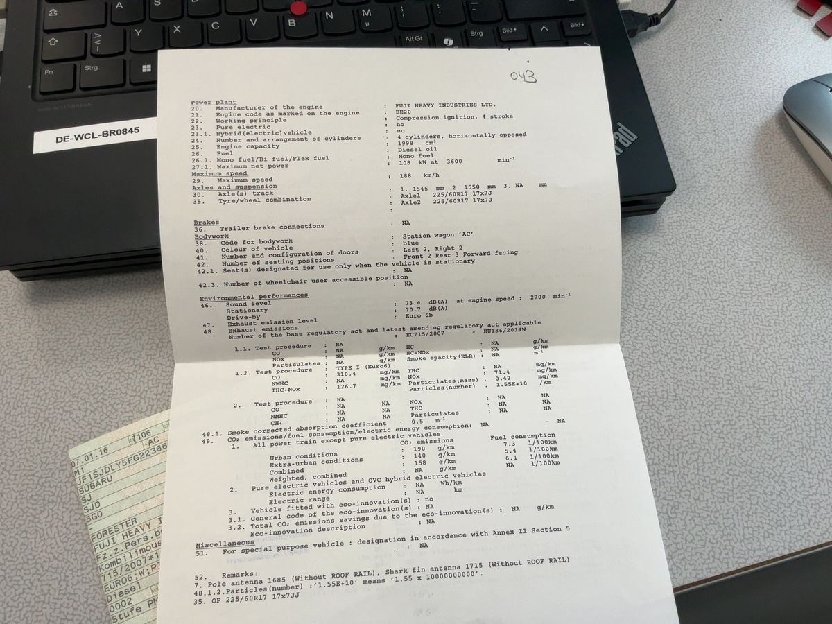 Subaru Forester d'occasion