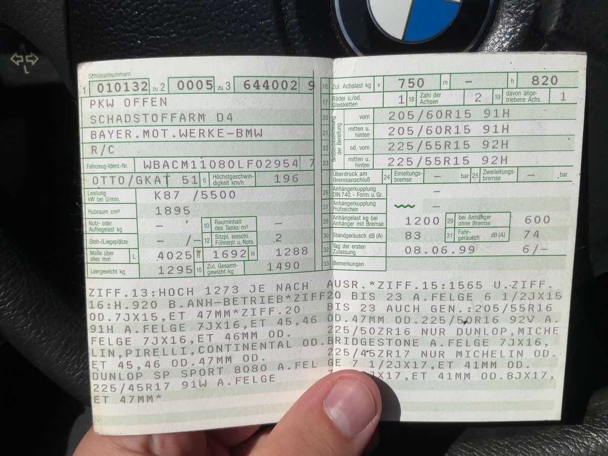 BMW Z3 1.9