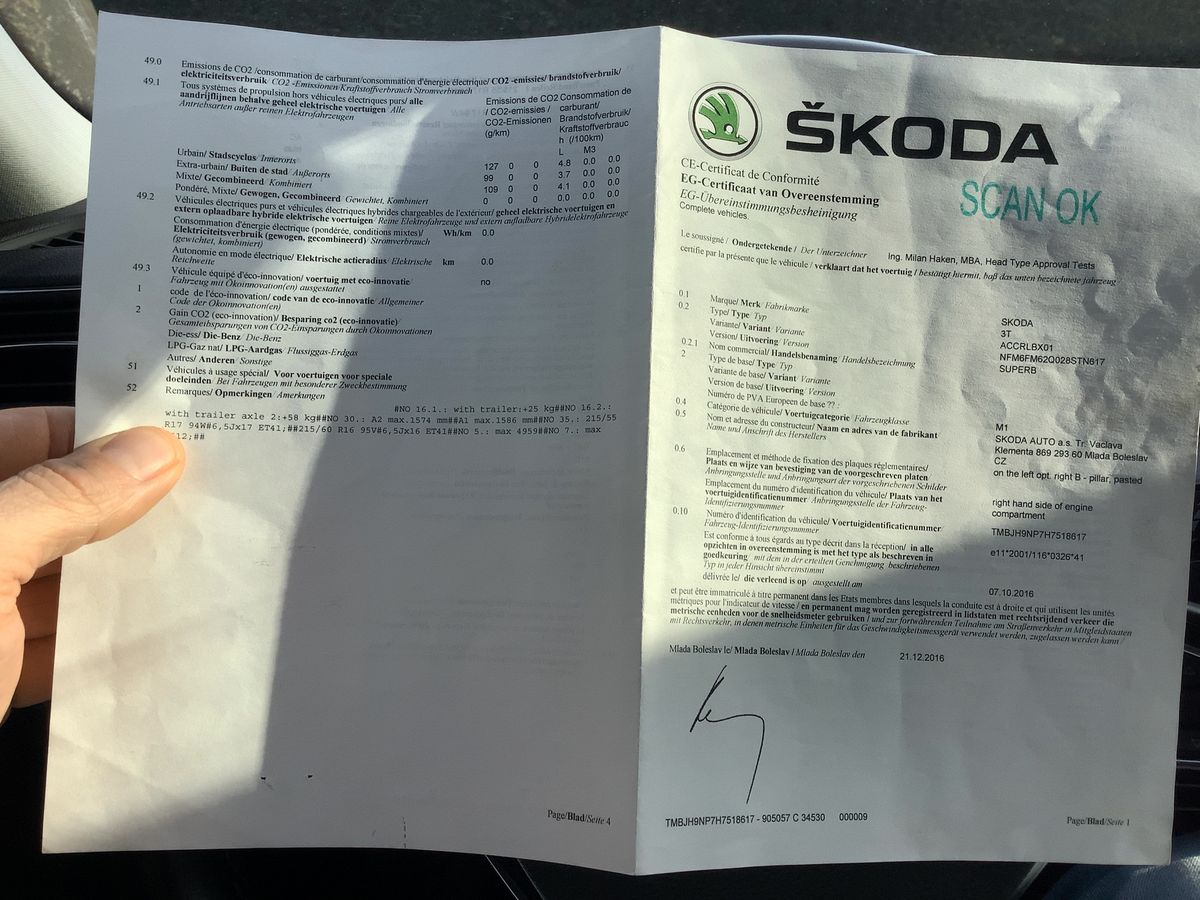 Skoda Superb d'occasion