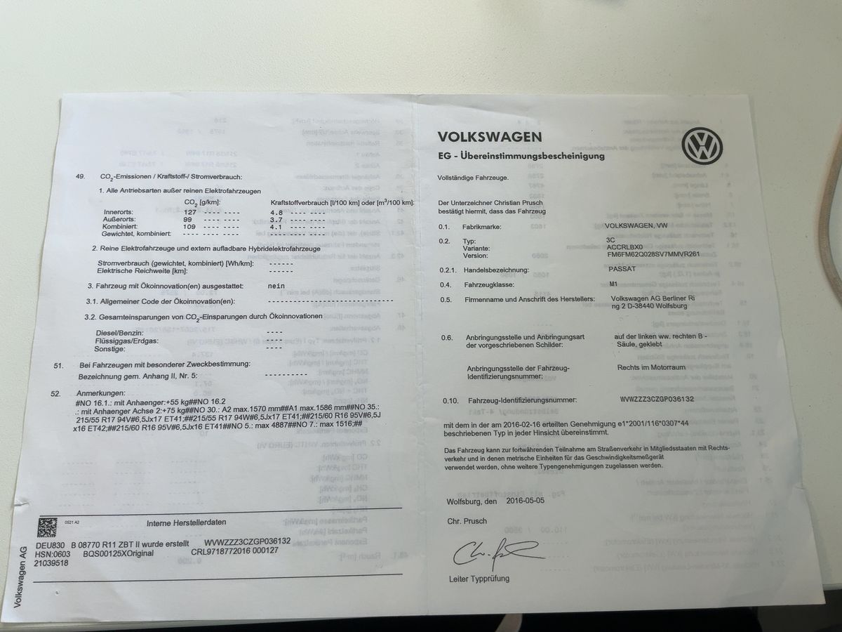 Volkswagen Passat d'occasion