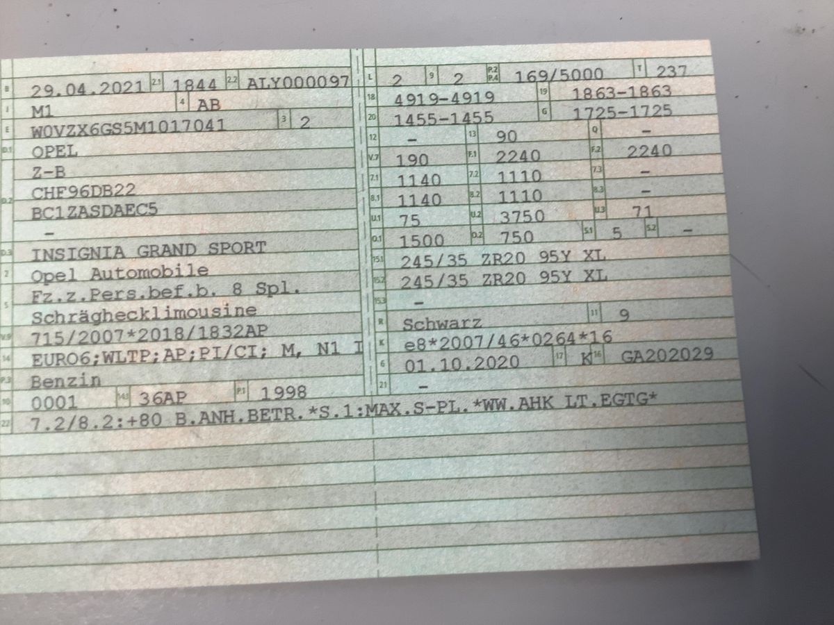 Opel Insignia d'occasion