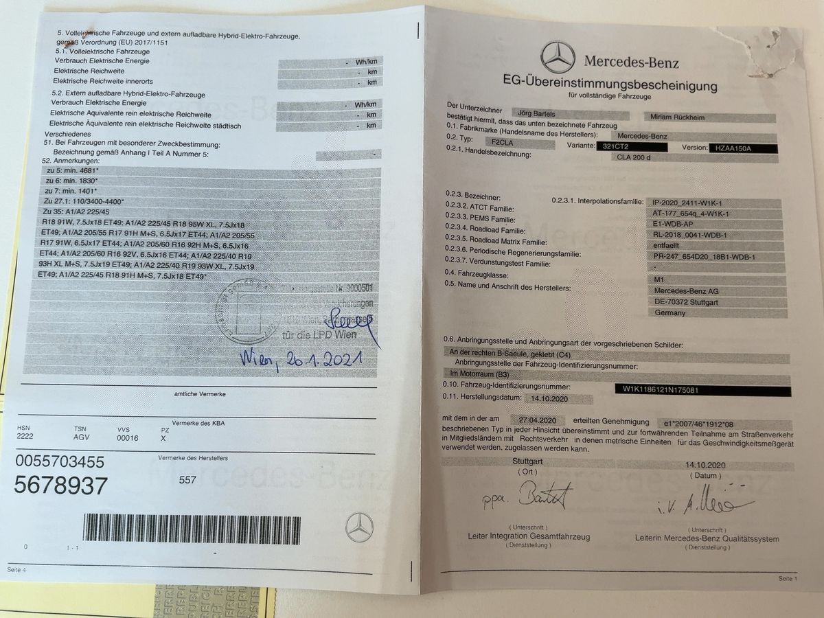 Mercedes-Benz CLA-Klasse d'occasion