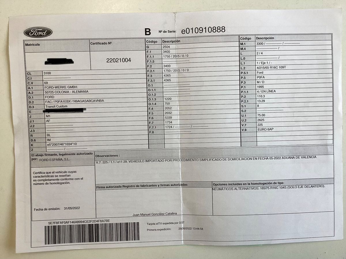 Ford Tourneo d'occasion