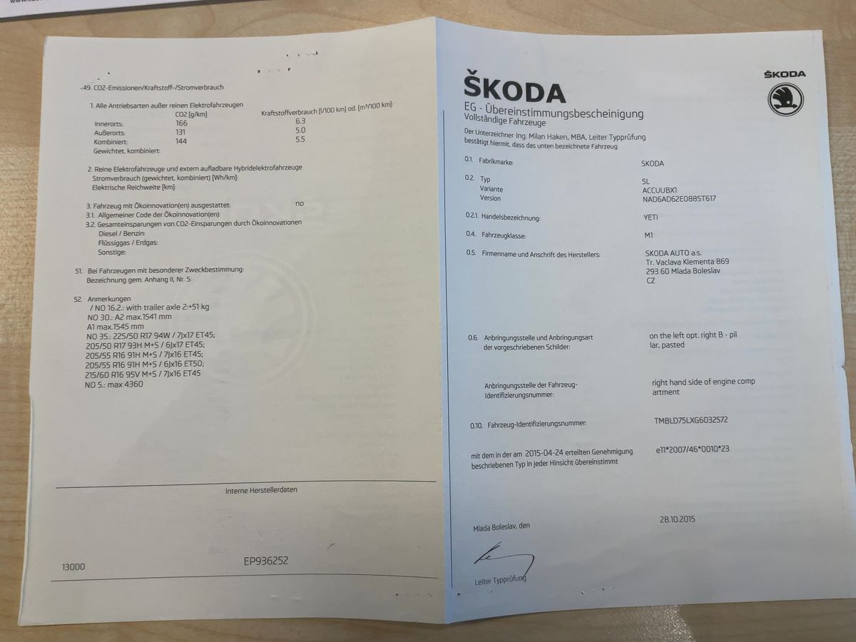 Skoda Yeti d'occasion