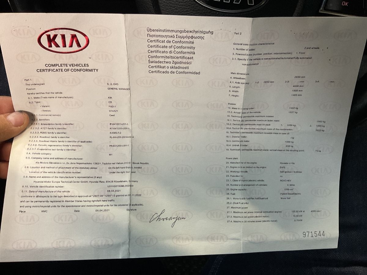 Kia cee'd d'occasion
